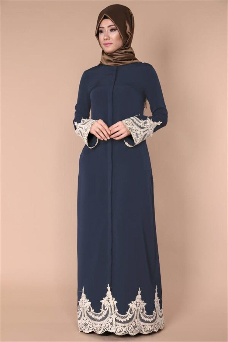 Lace Detail Maxi Dress