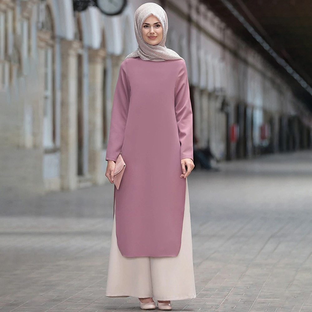 Long Top & Pants Set
