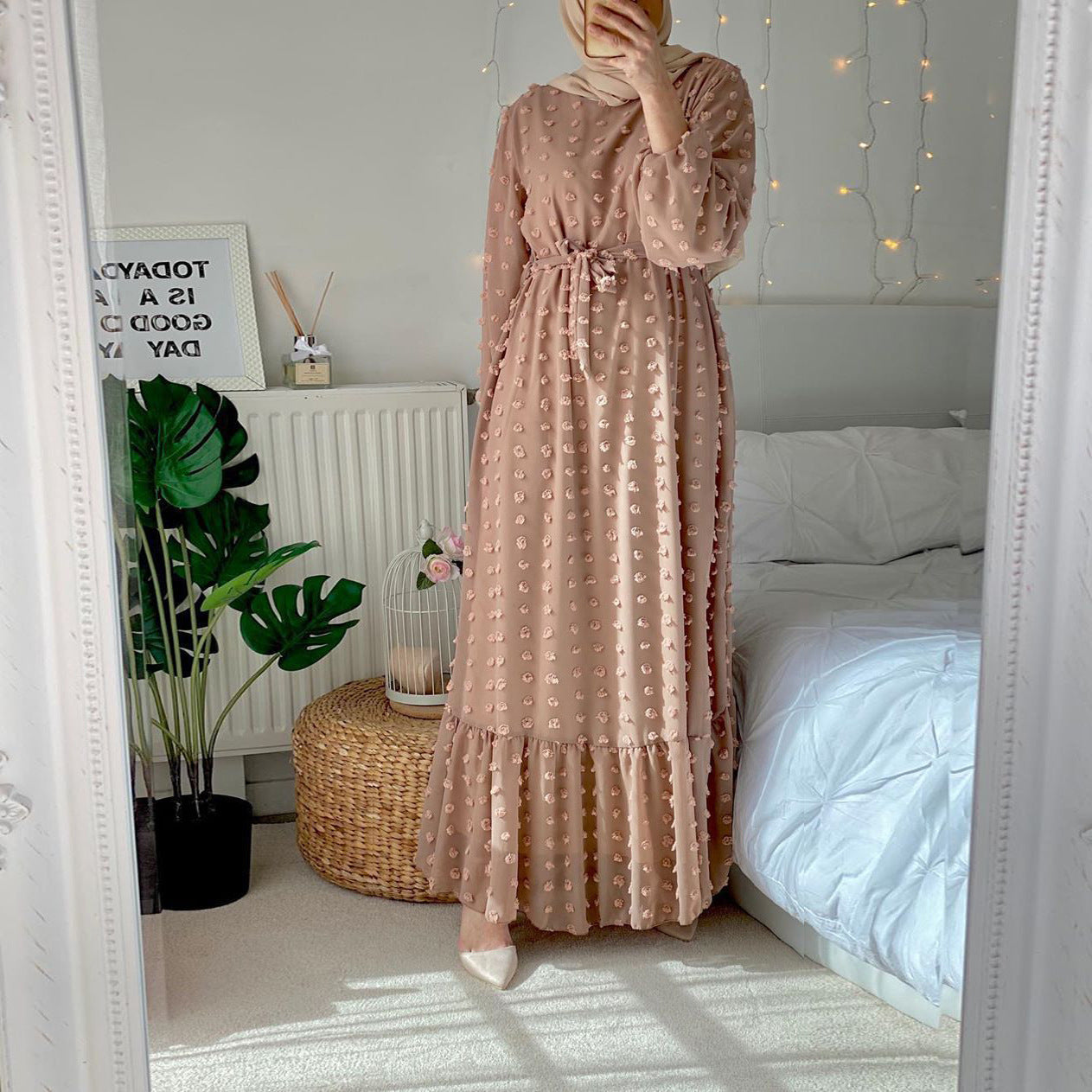 Dotted Maxi Dress