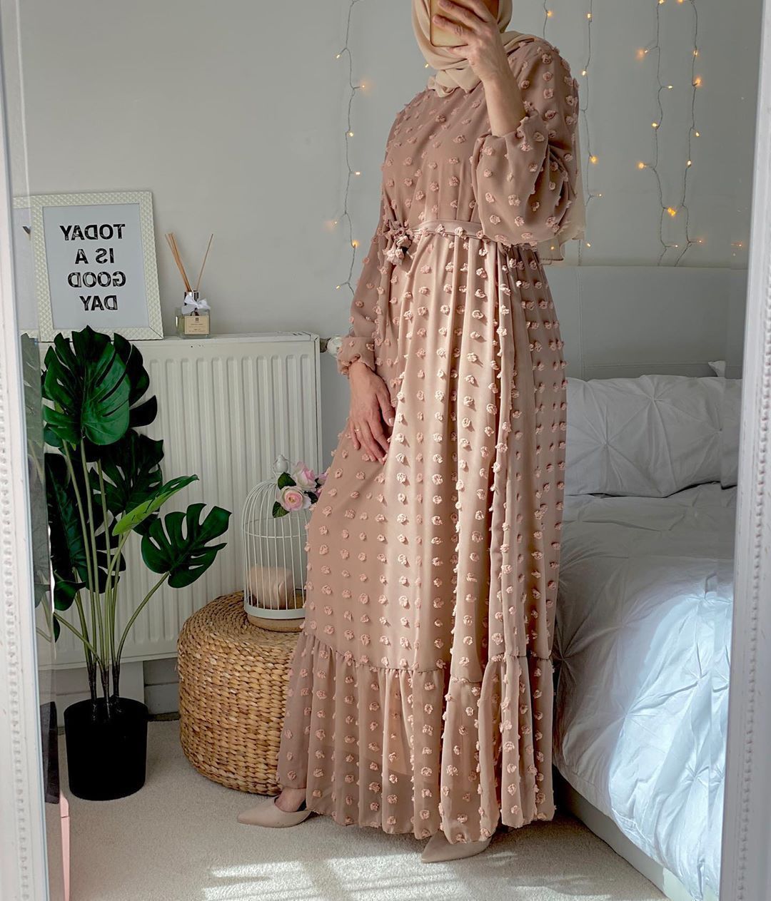 Dotted Maxi Dress